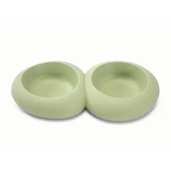IMac Bowl double pistachio ciottoli D06 (0.6L + 0.6L), 39,5x23x6,5 cm-1 pc 
IMac Bowl double pistachio ciottoli D06 (0.6L + 0.6L), 39,5x23x6,5 cm-1 pc