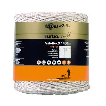 GALLAGHER Turboline Rope Superconductor cord for Pastor 9 threads. 200 m or 400 m
GALLAGHER Turboline Rope Superconductor cord for Pastor 9 threads. 200 m or 400 m