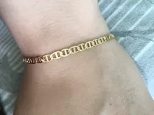 Pulsera de eslabones estilo Punk para mujer, Brazalete de eslabones, serpiente, Color dorado, estilo Hip Hop