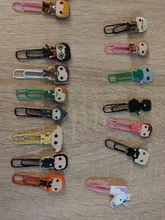 25 uds caliente icono de marcadores de libro de papel Clips de papelería para maestro de los estudiantes de la Escuela de suministros de oficina punto de libro regalo de los niños