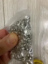 Espaciadores de diamantes de imitación, cuentas de cristal checo para fabricación de joyas, pulsera, collar, abalorios, accesorios, 4/6/8/10mm, 100 Uds.