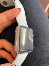 2 uds. Funda para reloj Apple Watch, Protector de pantalla para iWatch Series 6 5 4 3 SE, 38MM, 40MM, 42MM y 44MM