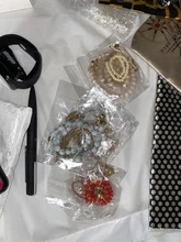 Docona-tobillera de flecha gótica negra para mujer, tobillera de cadena de lentejuelas hecha a mano, joyería para fiesta en la playa, 5 unidades/set 8851