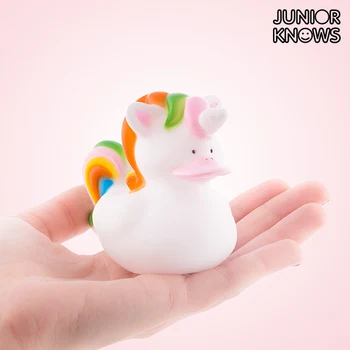 Unicorn Junior Knows Little Rubber Duck 
Unicorn Junior Knows Little Rubber Duck