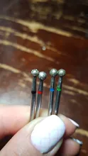 Juego de brocas para uñas, fresas eléctricas profesionales, bola, cepillo de Metal, accesorios para máquina de manicura, 4 Uds.