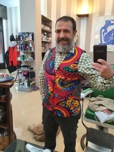 Chalecos de vestir para hombre, chaqueta informal con estampado de grafiti sin mangas, chaleco Formal, traje