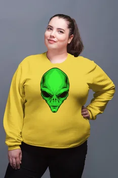Angemiel Wear Green Alien Yellow Women Sweatshirts
Angemiel Wear Green Alien Yellow Women Sweatshirts