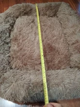 Invierno cálido cuadradas Super sueño reparador de perro cama de felpa larga lavable Cat Mat cesta para perros grandes cachorro casa nido cojín sofá