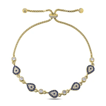 KUTAYDAN 925 Sterling Silver Zircon Stone Drop Eye Lift Bracelet
KUTAYDAN 925 Sterling Silver Zircon Stone Drop Eye Lift Bracelet