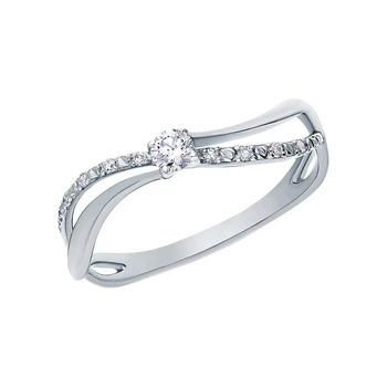 Gold ring with diamonds sunlight sample 585
Gold ring with diamonds sunlight sample 585