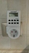 Switch-Socket Programmable Digital Timer Electronic Outlet Fr-Plug Cyclic 24-Hour EU