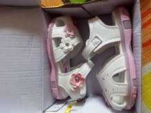 Sandalias TELOTUNY para niños pequeños, niñas, niñas, bonitas flores, suela suave, sandalias luminosas LED, zapatillas, sandalias para niños, niñas, Jun6