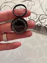 Etiquetas de identificación personalizadas para perros y gatos, colgante con nombre, dirección, Collar