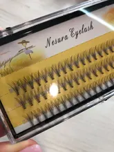 QSTY de 60 uds maquillaje profesional cúmulo Individual pestañas injerto falsas pestañas con envío gratis