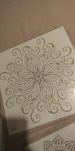 Nuevo molde de mandala artesanal diy de 30*30cm de tamaño para pintar plantillas álbum de fotos estampado Tarjeta de papel en relieve en madera, tela, pared