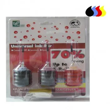 KIT UNIVERSAL REFILL INK/3x25 ml INK COLOR
KIT UNIVERSAL REFILL INK/3x25 ml INK COLOR