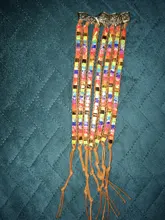 RINHOO pulsera de Chakra, joyería hecha a mano, piedras naturales Multicolor tubo cuentas brazalete pulsera de cuero, pulseras para parejas regalos