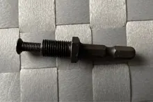 Adaptador de cambio rápido de rosca de 1/2 -20UNF / 3/8  - 24UNF para conversión de llave de impacto SDS-Plus / Hex / Adaptador hembra cuadrado de enchufe