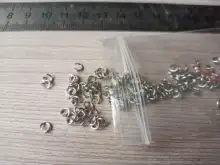 Anillos de salto de bucle abierto 200 unids/lote 4 5 6 7 8 mm JumpRings abiertos para hacer joyería DIY collar pulsera hallazgos conector suministros