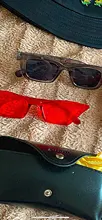 Las mujeres gafas de sol de diseñador de la marca gafas de ojo de gato conductor gafas de sol de pesca rectángulo leopardo Vintage gafas