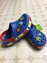 De moda niño niña playa zapatillas Sandalias de verano zapatos para niños con dibujos animados EVA resistencia transpirable antideslizante bebé