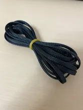 Manga trenzada con aislamiento negro, 5/10M, 2/4/6/8/10/12/15/20/25mm, protección de Cable PET expandible