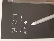 11 unids/lote 0,7mm marcador de pintura marcador permanente Graffiti metálico marcador plumas de plata de oro lápiz blanca escribiendo dibujo arte suministros