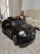 HOMCOM Coche Eléctrico para Niño 3-8 Años con Mando a Distancia Con Música Luces 2 Apertura de Puerta Carga 30kg 115x70x55cm