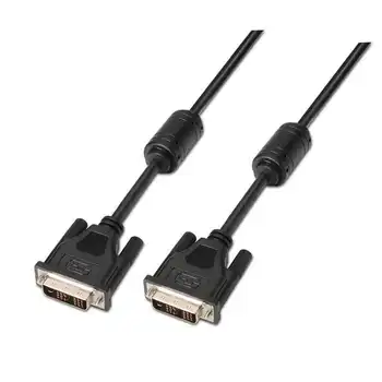 Dvi cord aisens a117-0086 - single link 18 + 1-ferrites-dvi-D connectors m-dvi-d m-Black-1.8m
Dvi cord aisens a117-0086 - single link 18 + 1-ferrites-dvi-D connectors m-dvi-d m-Black-1.8m