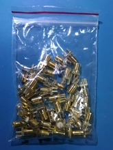 10 Uds 1,6mm SMA clavija soldadura hembra tuerca borde PCB Clip montaje recto oro plateado RF conector soldadura de receptáculo