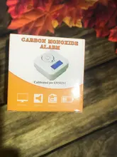 Sensor de alarma Digital de monóxido de carbono, Detector de temperatura, pantalla LCD, detectores de monóxido de carbono