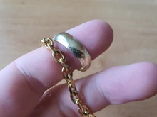 Collar ovalado de acero inoxidable para hombre y mujer, cadena cubana de 1,6/2,4/3/4/5mm, color dorado, joyería de alta calidad