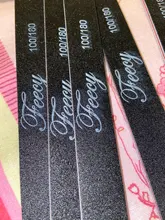 Archivo de clavo de doble lado de la lima de uñas Buffer 100/180 Trimmer de búfer en el arte de uñas Ongle de uñas arte herramienta