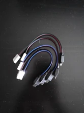 Tira de luces LED RGB, Cable de extensión de 15cm, 4 pines, 5050, 3528, extensión de la tira led, Clip de Cables, venta al por mayor y envío directo, 5 uds.