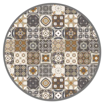 Panorama Vinyl Round Rug Vintage Tiles Design in Orange - Kitchen Carpet Anti-Slip Flame Retardant - Living Room Rug - XXL Rugs - PVC Rugs
Panorama Vinyl Round Rug Vintage Tiles Design in Orange - Kitchen Carpet Anti-Slip Flame Retardant - Living Room Rug - XXL Rugs - PVC Rugs