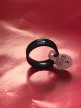 FDLK-anillos de boda clásicos de 3 estilos para hombre, anillo de acero inoxidable, negro, acero con rojo, azul, de aluminio, de compromiso