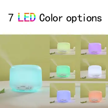 500ml Humidifier Mini Aromatherapy Humidifier 7-color / Warm Light Ultrasonic Mini Aromatherapy Machine
500ml Humidifier Mini Aromatherapy Humidifier 7-color / Warm Light Ultrasonic Mini Aromatherapy Machine