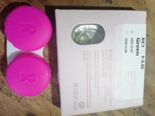 1 par (2 uds.) de lentes de colores para ojos, azul, marrón, 1 año de uso, púrpura, para lentes de contacto de ojos con Color