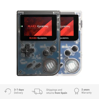 MarsGaming MRB, portable Retro console, video game console, 151 pre-installed games, microSD, gameboy in black and white
MarsGaming MRB, portable Retro console, video game console, 151 pre-installed games, microSD, gameboy in black and white