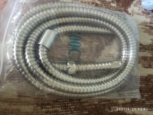 Manguera gruesa de ducha, tubería de agua blanda, cromada a prueba de explosiones, accesorios de baño, 1,5 m O 2m