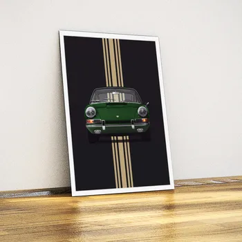 Porsche 911 Green-Tin Sign Poster
Porsche 911 Green-Tin Sign Poster