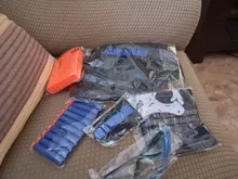 Kit de chaleco táctico para niños, juego al aire libre, soporte para chaleco, serie Nerf n-strike Elite, accesorios