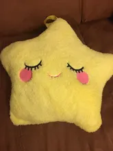 Almohada con forma de gota de agua con forma de luna y Estrella, almohada decorativa suave de peluche, sofá, silla, cama, regalo para niños