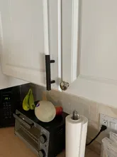 RUNBAZEF-tiradores para armario, manijas cuadradas modernas en T para cocina, baño, armario, cajón, Hardware