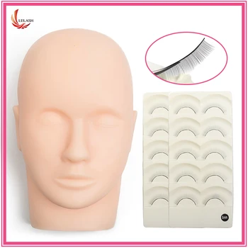 False Eyelashes Extension Practice Exercise Kit Makeup Mannequin Head Set Grafting Eyelash Tools Kit Practice Eye Lashes Graft
False Eyelashes Extension Practice Exercise Kit Makeup Mannequin Head Set Grafting Eyelash Tools Kit Practice Eye Lashes Graft