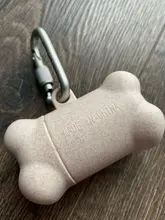 Dispensador con forma de hueso para caca de perro o mascotas, soporte de basura para residuos, bolsa de caca, herramienta de limpieza, productos para mascotas