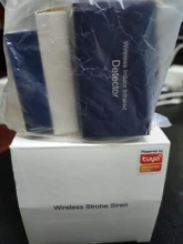 Tuya-alarma de sirena de luz Wifi, altavoz inalámbrico de 100dB para interior, 433MHz, estroboscópico, alarma de seguridad para Tuya, 4G, Gsm