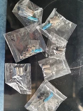 Uds/1 set Metal Bloqueo de cordones accesorios corbata los cordones de los zapatos de Metal de bloqueo DIY Kits para zapatillas Metal dorado plateado de hebilla