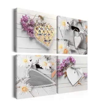 Table-Hearts and flowers 
Table-Hearts and flowers