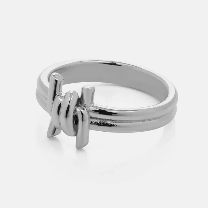 Men Ring Barbed-wire Twist Thorns Wire Pulsera Titanium Steel Geometric Barbed Ring
Men Ring Barbed-wire Twist Thorns Wire Pulsera Titanium Steel Geometric Barbed Ring
